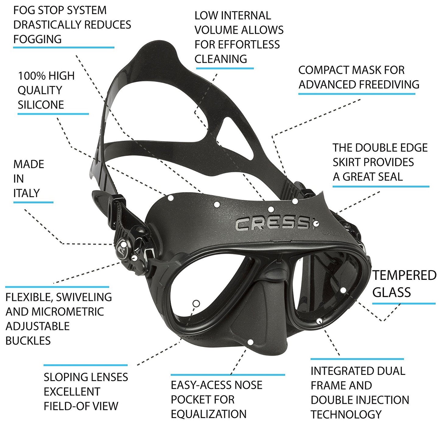 CRESSI CALIBRO BLACK