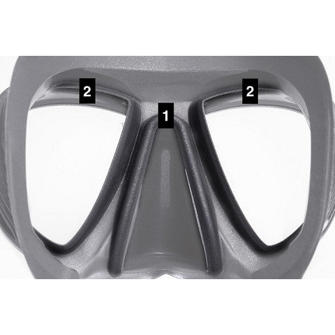 CRESSI QUANTUM BLACK/YELLOW