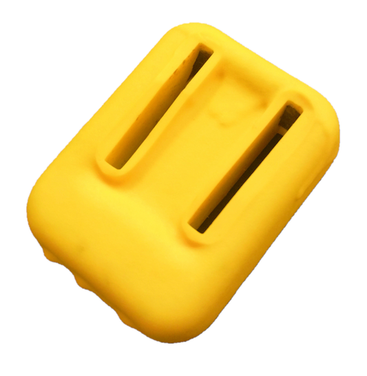 YELLOW COATED LEAD DIVE WEIGHT