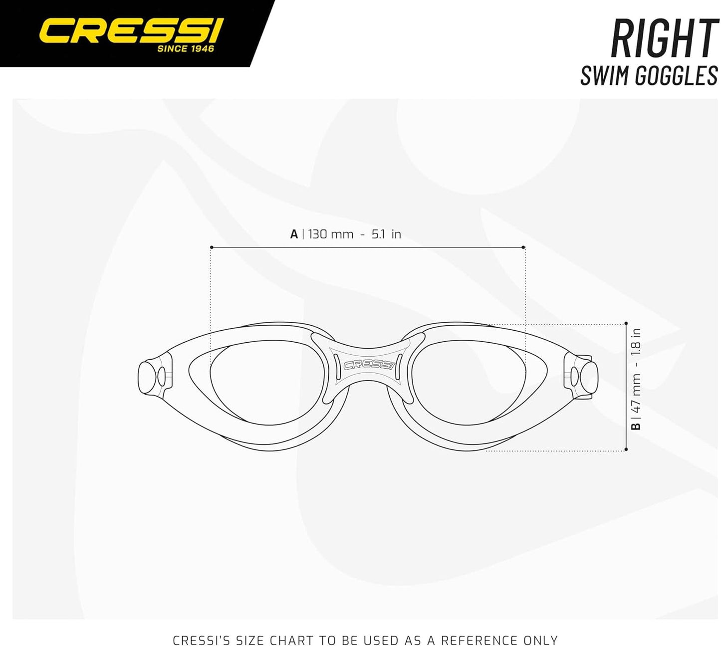 CRESSI RIGHT GOGGLES