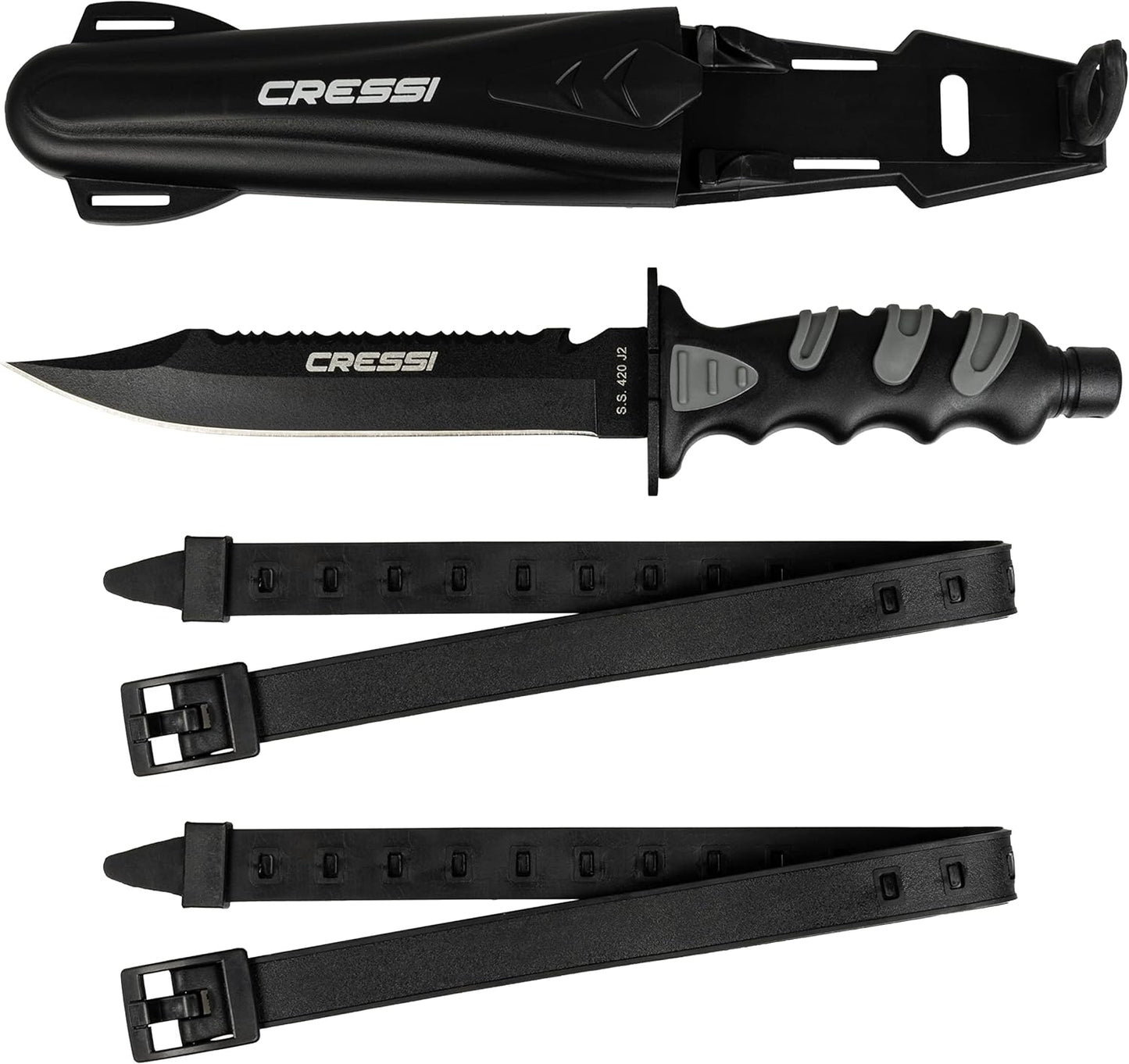 CRESSI GIANT BLACK/SILVER