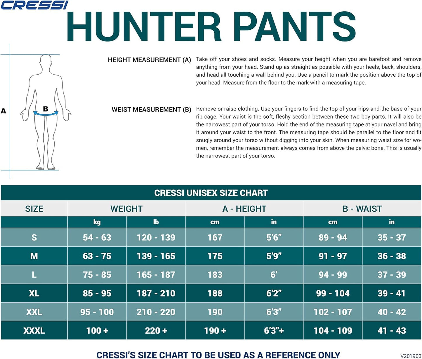 CRESSI HUNTER RASH GUARD PANTS GREEN