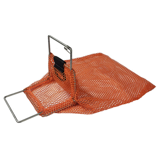 12x16'' MINI GALVANIZED CATCH BAG WITH D-RING