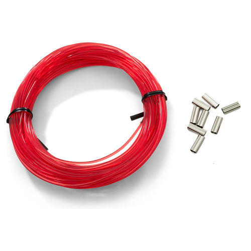 CRESSI 1.6MM RED MONOFILAMENT WITH CRIMPS