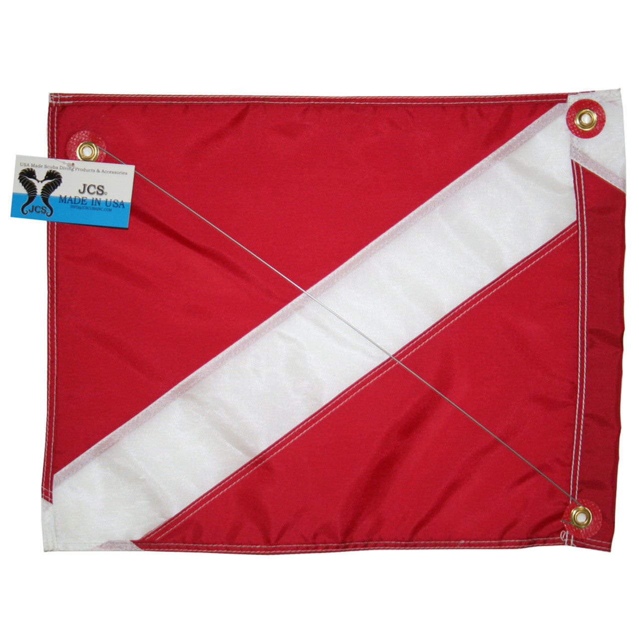 14x18'' DIVE FLAG WITH STIFFENER JCS