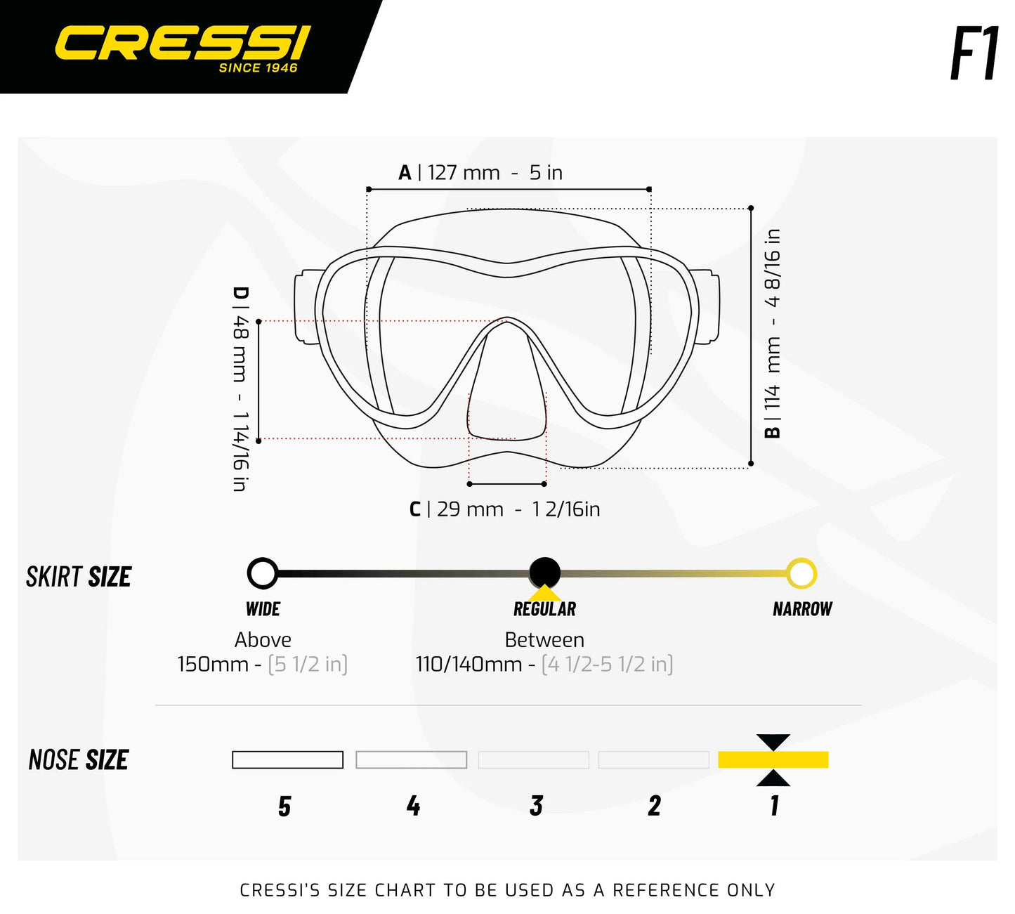 CRESSI F1 PINK