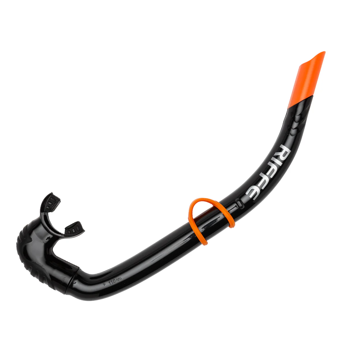 HYDRAFLEX SNORKEL BLACK/ORANGE TIP