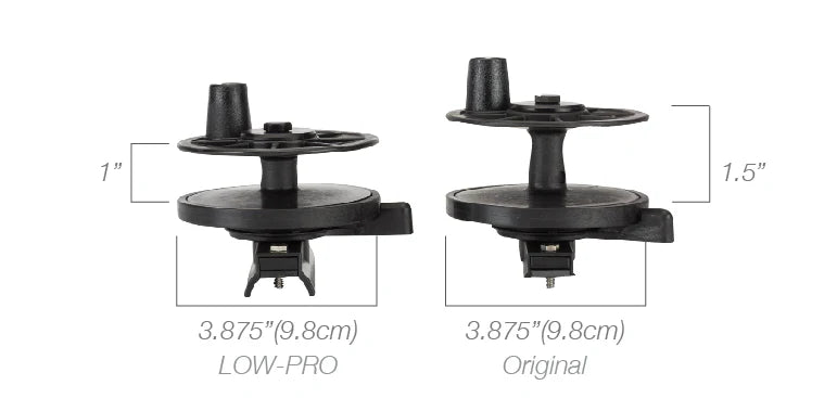 RIFFE HORIZONTAL 125FT LOW-PRO REEL (NO LINE)