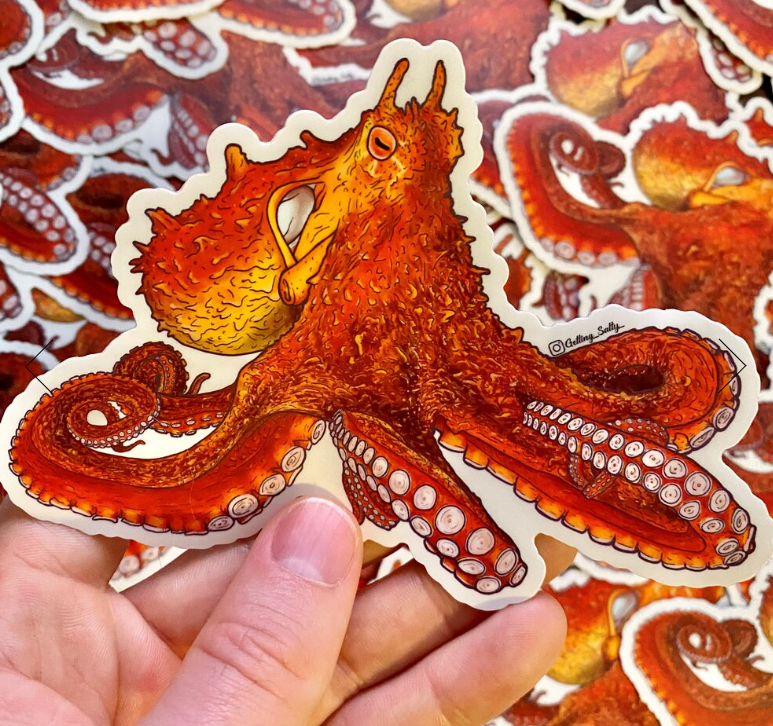 GETTING SALTY GPO STICKER