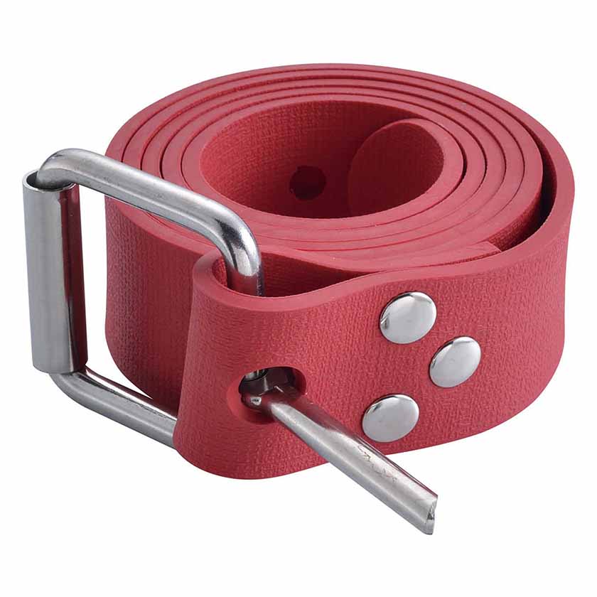 WETTIE HD RUBBER WEIGHT BELT RED