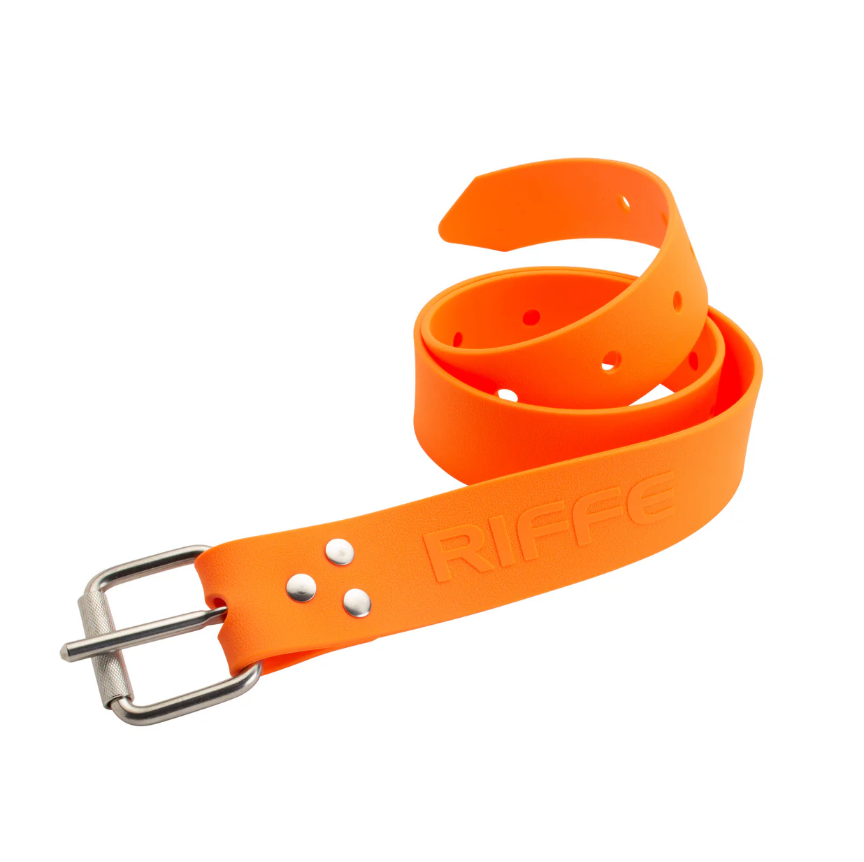 RIFFE SILICON MARSEILLES WEIGHT BELT SAFETY ORANGE