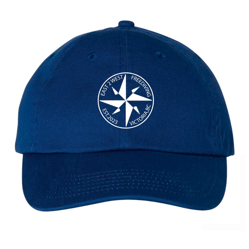 E2WF DAD CAP NAVY BLUE
