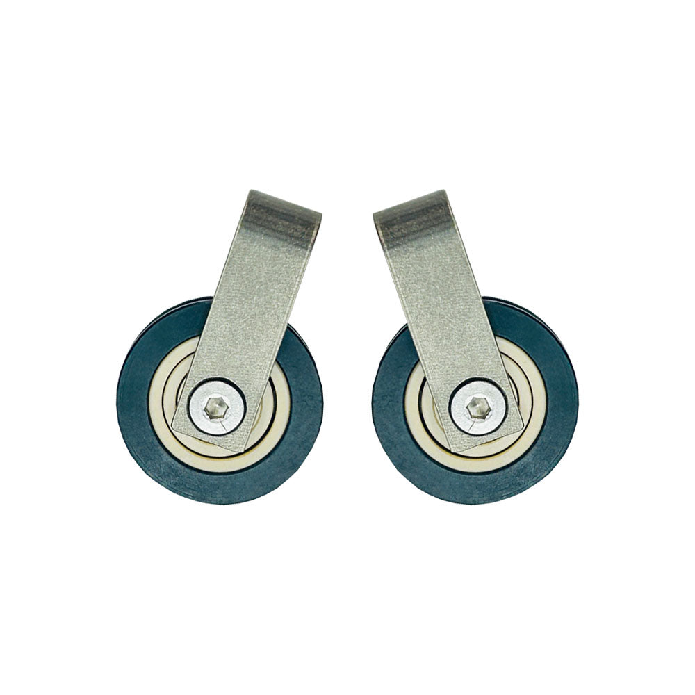 ERMES INVERTED ROLLER TITANIUM PULLEY BLOCK 2 (PAIR)