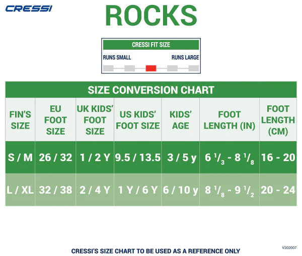 CRESSI ROCKS PRO KID DRY SET BLUE/WHITE