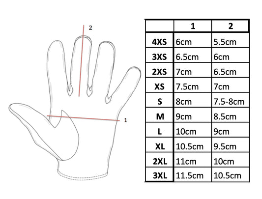WETTIE FLEX KEVLAR GLOVES 3MM