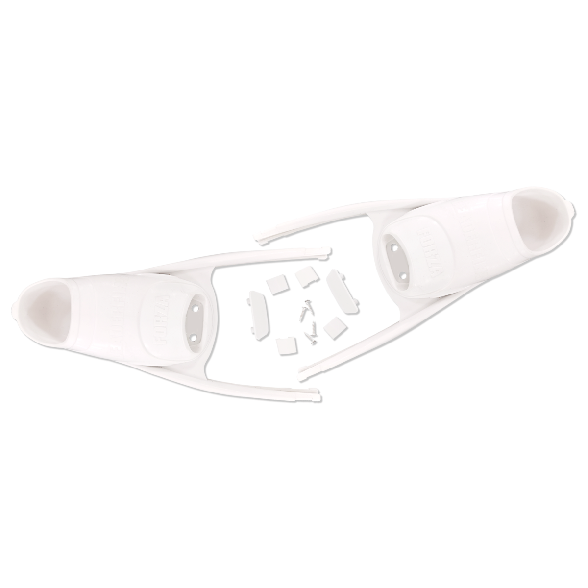 WHITE LEADERFINS FORZA FOOT POCKETS