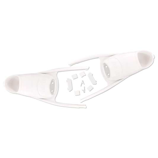 WHITE LEADERFINS FORZA FOOT POCKETS