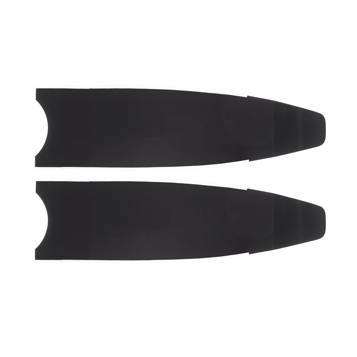 LEADERFINS ABYSS PRO BLADES WHITE RAILS 70CM