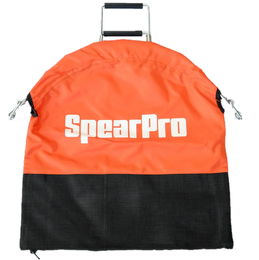 SPEARPRO HEAVY DUTY ONE HANDED CATCH BAG WITH ZIPPER 20X25"