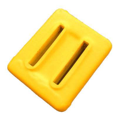 YELLOW COATED LEAD DIVE WEIGHT