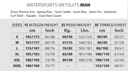 SALVIMAR MEN APNEA RISE 1.5MM WETSUIT