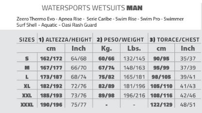SALVIMAR MEN APNEA RISE 1.5MM WETSUIT