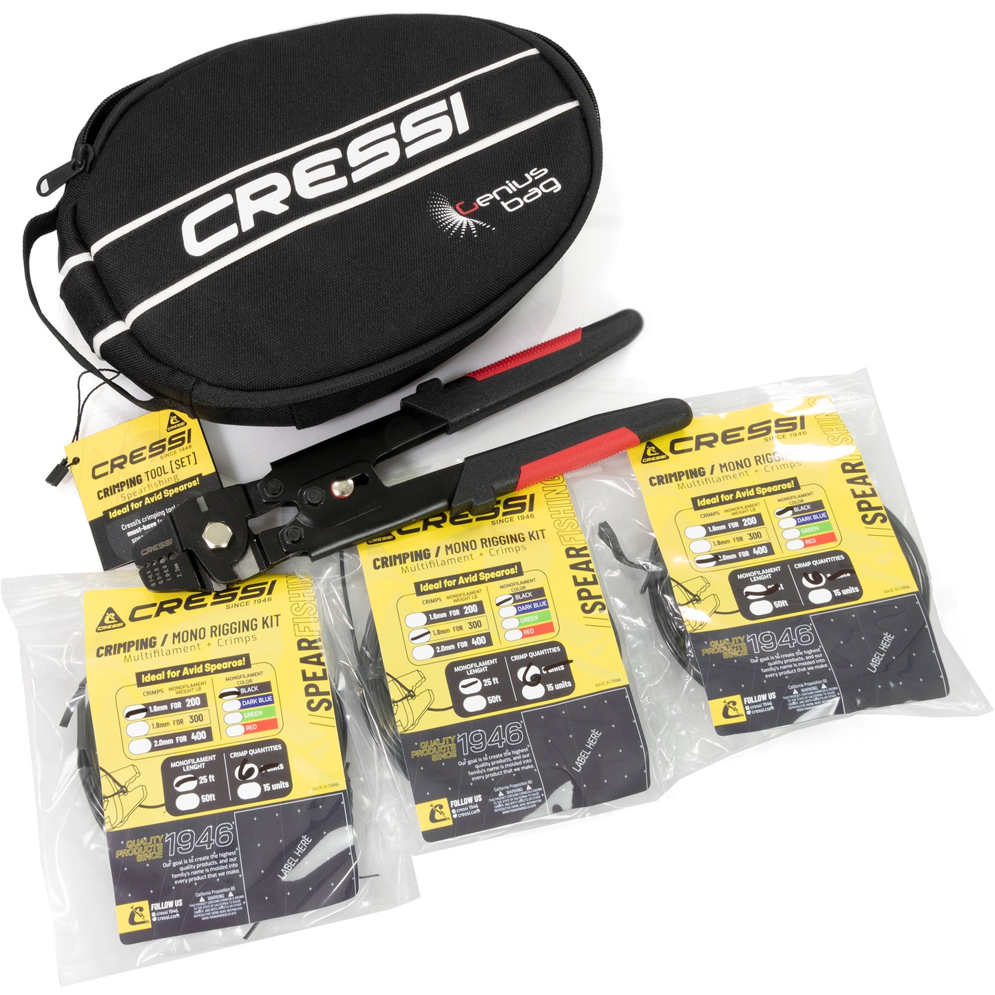 CRESSI CRIMPING TOOL SET