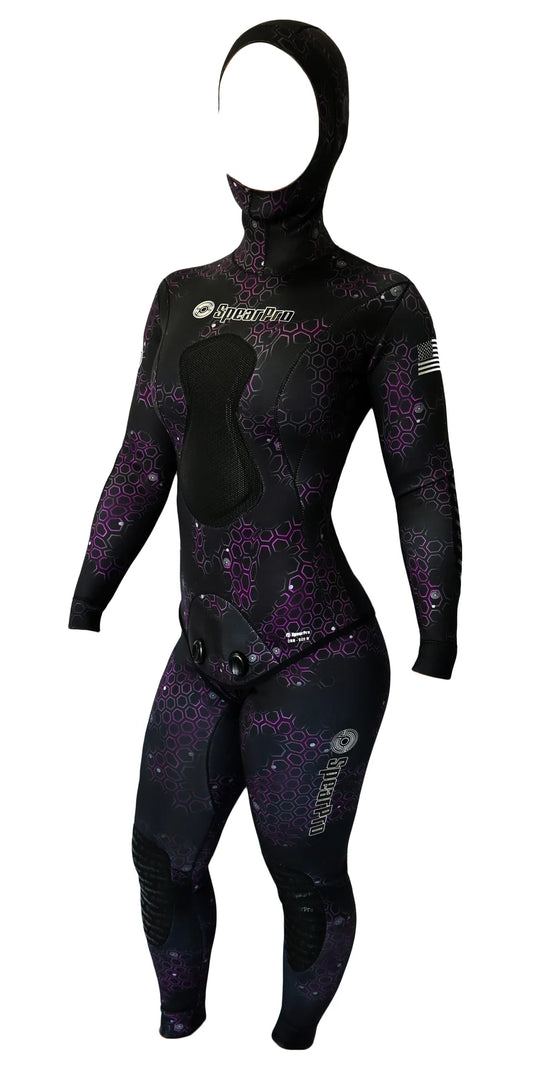 SPEARPRO CABRILLA 7MM WOMEN WETSUIT FUSHIA