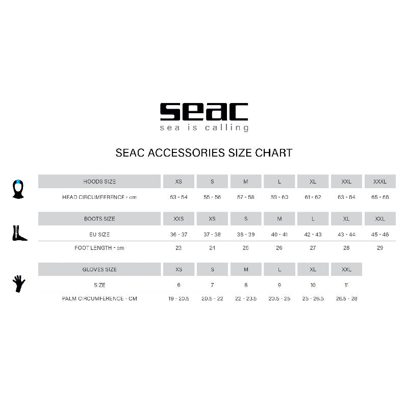 SEAC COMFORT 3MM GLOVES