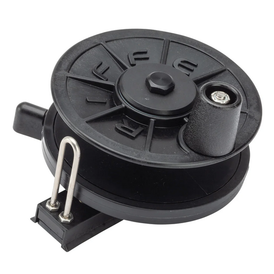 RIFFE HORIZONTAL 125FT LOW-PRO REEL (NO LINE)
