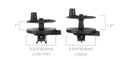 RIFFE HORIZONTAL 125FT LOW-PRO REEL (NO LINE)