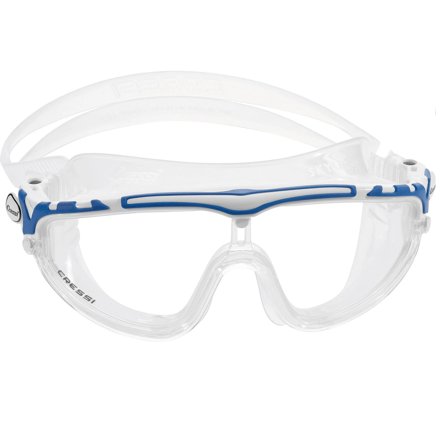 CRESSI SKYLIGHT CLEAR-WHITE/BLUE