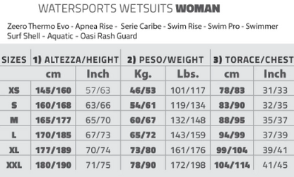 SALVIMAR WOMEN APNEA RISE 1.5MM WETSUIT