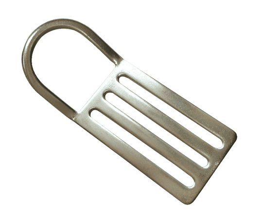 STAINLESS BELT KEEPER WITH RING