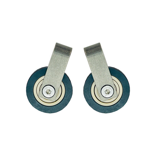 ERMES INVERTED ROLLER TITANIUM PULLEY BLOCK 2 (PAIR)