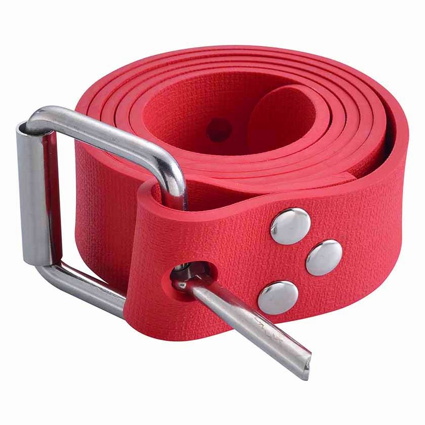WETTIE HD RUBBER WEIGHT BELT RED